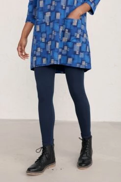 Seasalt Cornwall Tall Blue Sea Dance Leggings