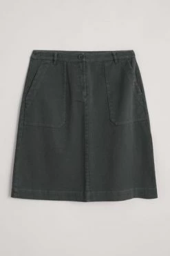 Seasalt Grey A-Line Cotton Figtree Rocks Skirt -Cheap Seasalt Store unnamed file 1039