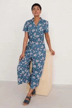 Seasalt Cornwall Blue Fit And Flare Treen Cove Jumpsuit -Cheap Seasalt Store unnamed file 1042 scaled