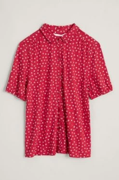 Seasalt Cornwall Red Blouse -Cheap Seasalt Store unnamed file 1063