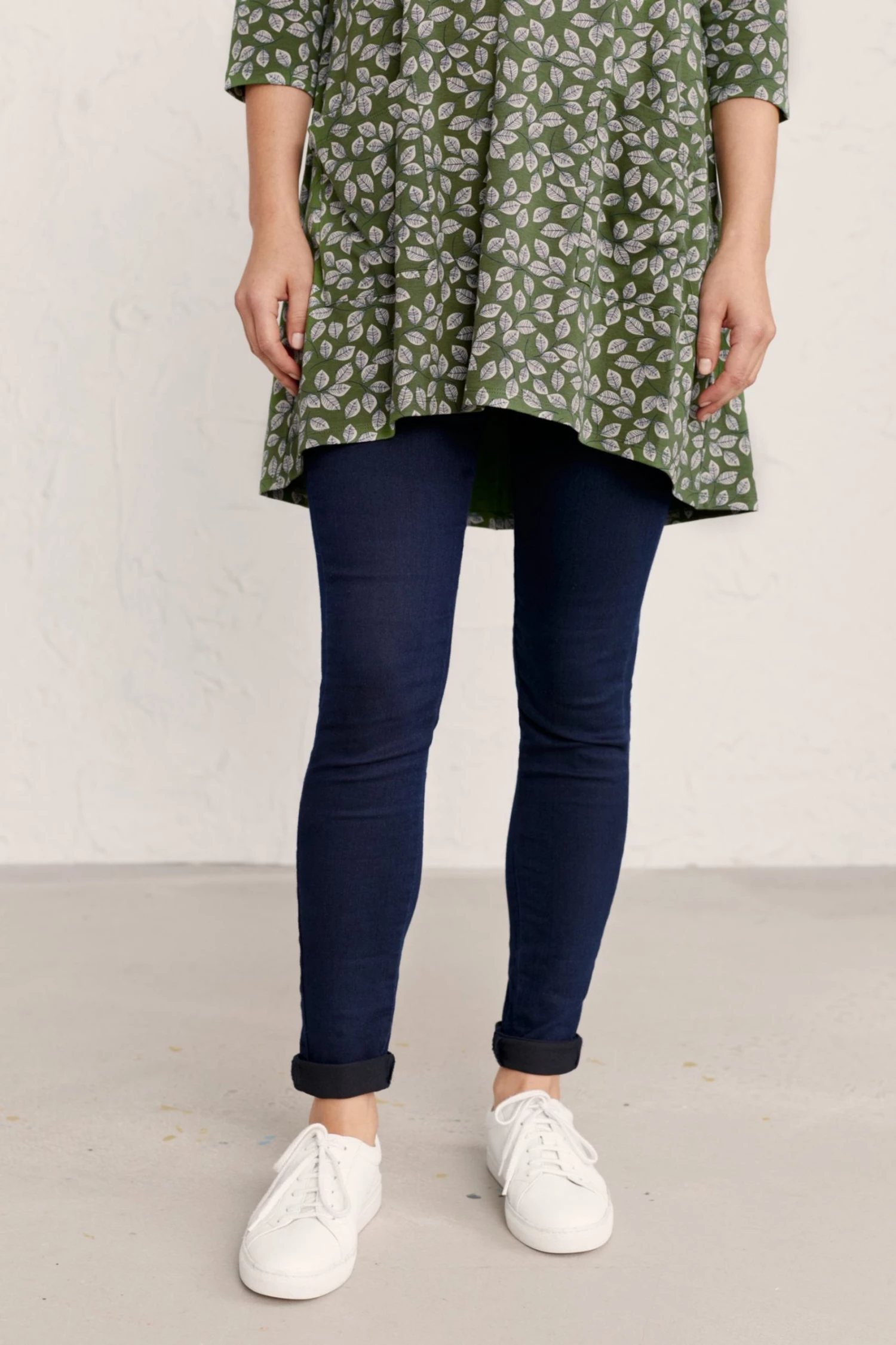 Seasalt Cornwall Petite Blue Bosvenning Jeggings 3 Seasalt Cornwall Petite Blue Bosvenning Jeggings - Image 3