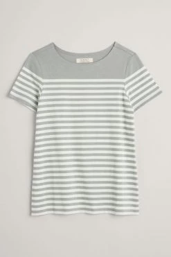 Seasalt Cornwall Grey Striped Sailor T-Shirt -Cheap Seasalt Store unnamed file 11