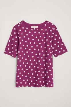 Seasalt Womens Purple Petite Organic Cotton Jersey Boat Neck Top -Cheap Seasalt Store unnamed file 110 scaled