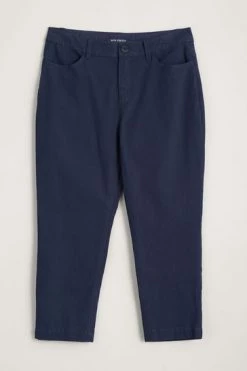 Seasalt Blue Slim Fit Albert Quay Cropped Trousers -Cheap Seasalt Store unnamed file 1101
