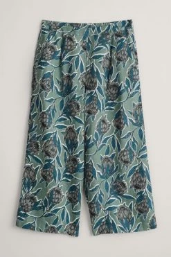 Seasalt Cornwall Green Peaceful Haven Culottes -Cheap Seasalt Store unnamed file 1113