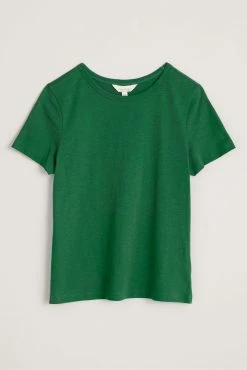 Seasalt Green Short Sleeve Cotton Crew T-Shirt -Cheap Seasalt Store unnamed file 115 scaled