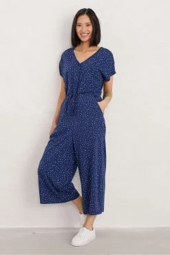 Seasalt Cornwall Tall Blue Rose Trellis Jumpsuit -Cheap Seasalt Store unnamed file 1188 scaled