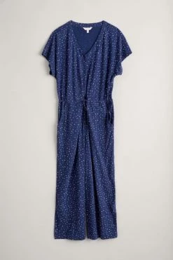 Seasalt Cornwall Tall Blue Rose Trellis Jumpsuit -Cheap Seasalt Store unnamed file 1191