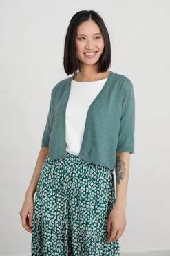 Seasalt Cornwall Green Maria Cardigan