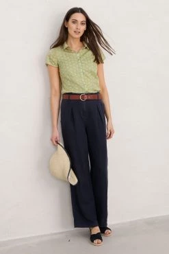 Seasalt Cornwall Green Blouse