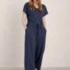 Seasalt Womens Blue Cornwa Jumpsuit