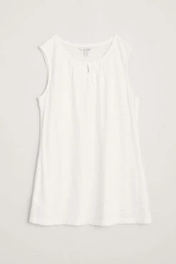 Seasalt Cornwall Womens White Vest -Cheap Seasalt Store unnamed file 1268