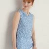 Seasalt Blue Organic Cotton Purist Vest