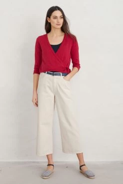 Seasalt Red Three Quarter Sleeve Beach Aster Cardigan -Cheap Seasalt Store unnamed file 1285 scaled
