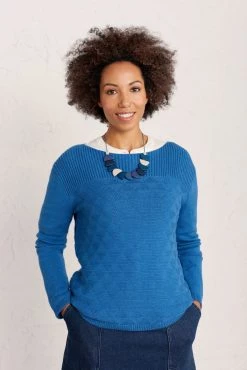 Cheap Seasalt Store 6 Seasalt Blue Harbour Beach Jumper