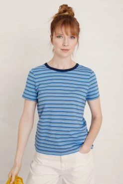 Seasalt Womens Blue Ramona Blouse