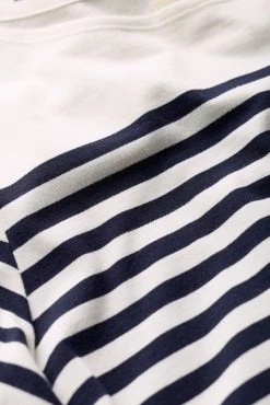 Seasalt Natural Short Sleeve Cotton Striped Sailor T-Shirt -Cheap Seasalt Store unnamed file 184 scaled