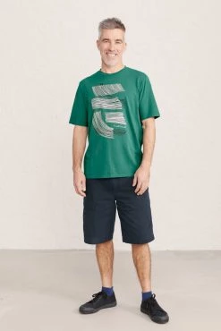 Seasalt Cornwall Mens Green Organic Cotton Crew Neck Midwatch T-Shirt -Cheap Seasalt Store unnamed file 2 scaled