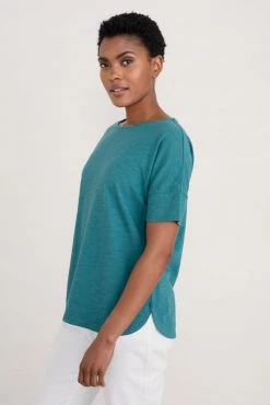 Seasalt Cornwall Teal Soft Cotton Bryher View Top -Cheap Seasalt Store unnamed file 20 scaled