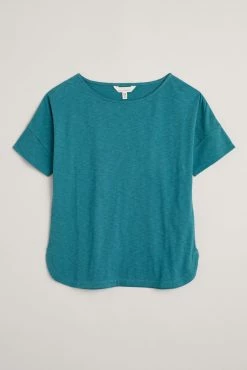 Seasalt Cornwall Teal Soft Cotton Bryher View Top -Cheap Seasalt Store unnamed file 22 scaled