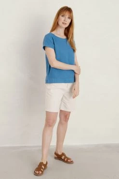 Seasalt Blue Short Sleeve Cottage Stay Top -Cheap Seasalt Store unnamed file 221 scaled