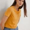 Seasalt Yellow Cotton Reflection T-Shirt