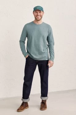Seasalt Cornwall Men's Blue Lichen Allet Long Sleeve T-Shirt -Cheap Seasalt Store unnamed file 233 scaled