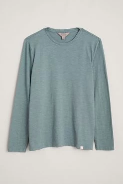 Seasalt Cornwall Men's Blue Lichen Allet Long Sleeve T-Shirt -Cheap Seasalt Store unnamed file 234 scaled