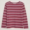 Seasalt Cornwall Red Striped Sailor Shirt