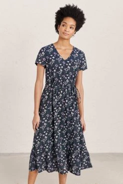 Seasalt Blue Summer Midi Trewoolfe Dress