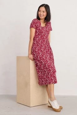 Seasalt Cornwall Pink Tall Bamboo Mix Seed Packet Dress -Cheap Seasalt Store unnamed file 272 scaled