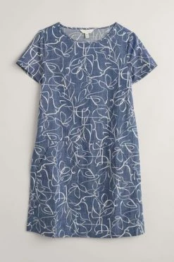 Seasalt Cornwall Blue Petite Shift Veryan Dress -Cheap Seasalt Store unnamed file 293
