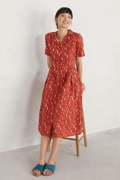 Seasalt Cornwall Orange Petite Charlotte Dress -Cheap Seasalt Store unnamed file 333 scaled