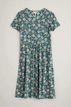 Seasalt Cornwall Tall Teal Blue Enor Dress -Cheap Seasalt Store unnamed file 398