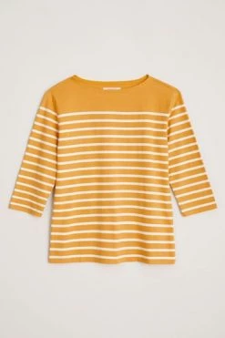 Seasalt Cornwall Yellow Striped Sailor Top -Cheap Seasalt Store unnamed file 41
