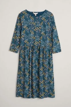 Seasalt Cornwall Blue Organic Cotton Guelder Rose Dress 9 Seasalt Cornwall Blue Organic Cotton Guelder Rose Dress -Cheap Seasalt Store unnamed file 432 scaled
