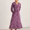 Seasalt Cornwall Pink Midi Chacewater Dress