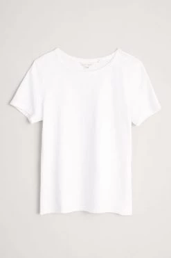 Seasalt White Short Sleeve Cotton Crew T-Shirt -Cheap Seasalt Store unnamed file 47