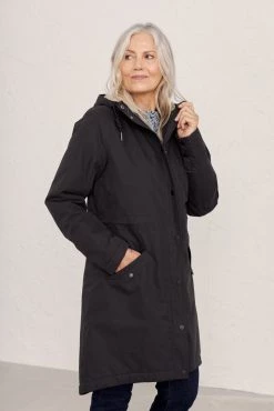 Seasalt Cornwall Petite Plant Hunter 2 Coat Black -Cheap Seasalt Store unnamed file 473 scaled