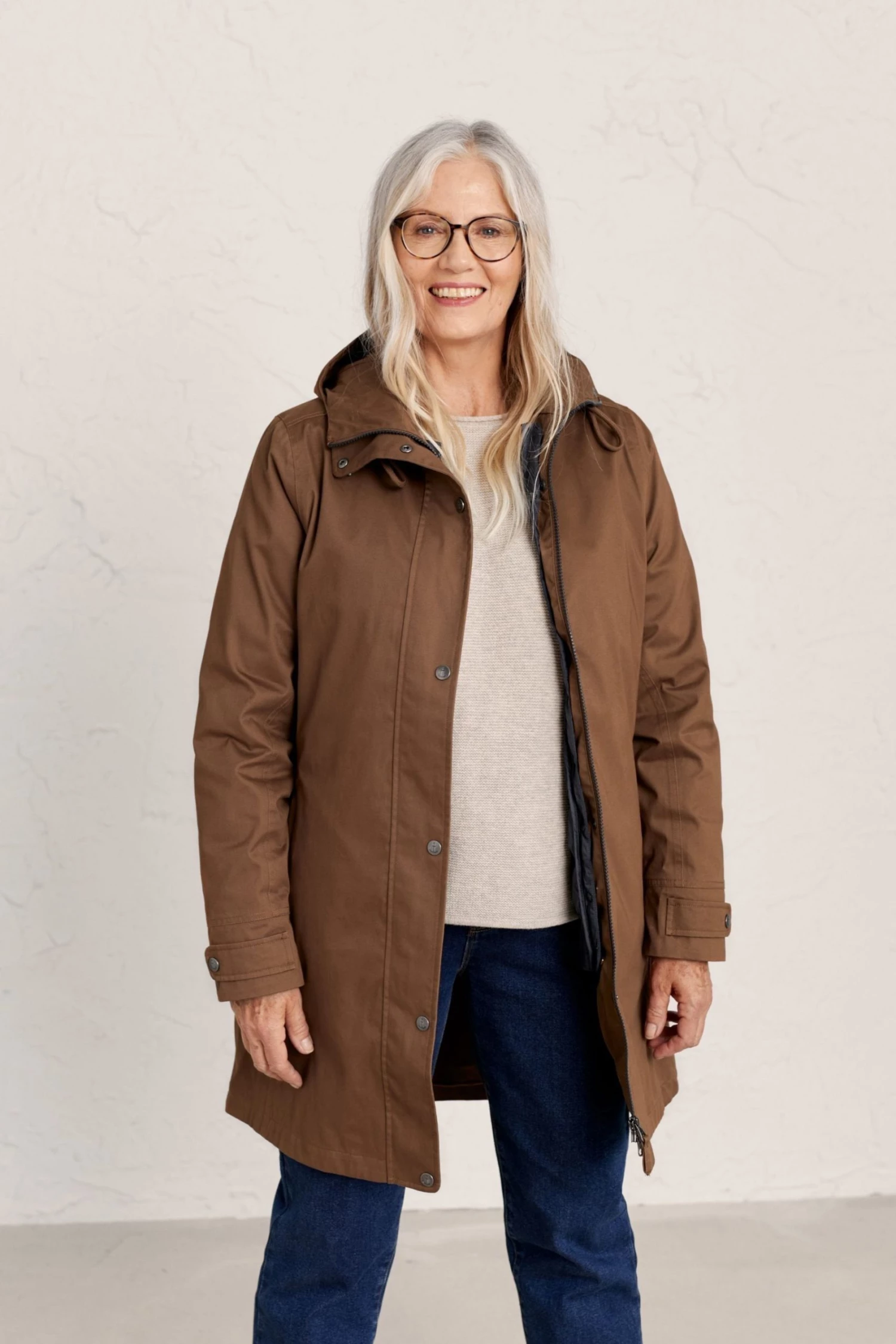 Seasalt Cornwall Brown Millook 3 Season Coat 1 Seasalt Cornwall Brown Millook 3 Season Coat