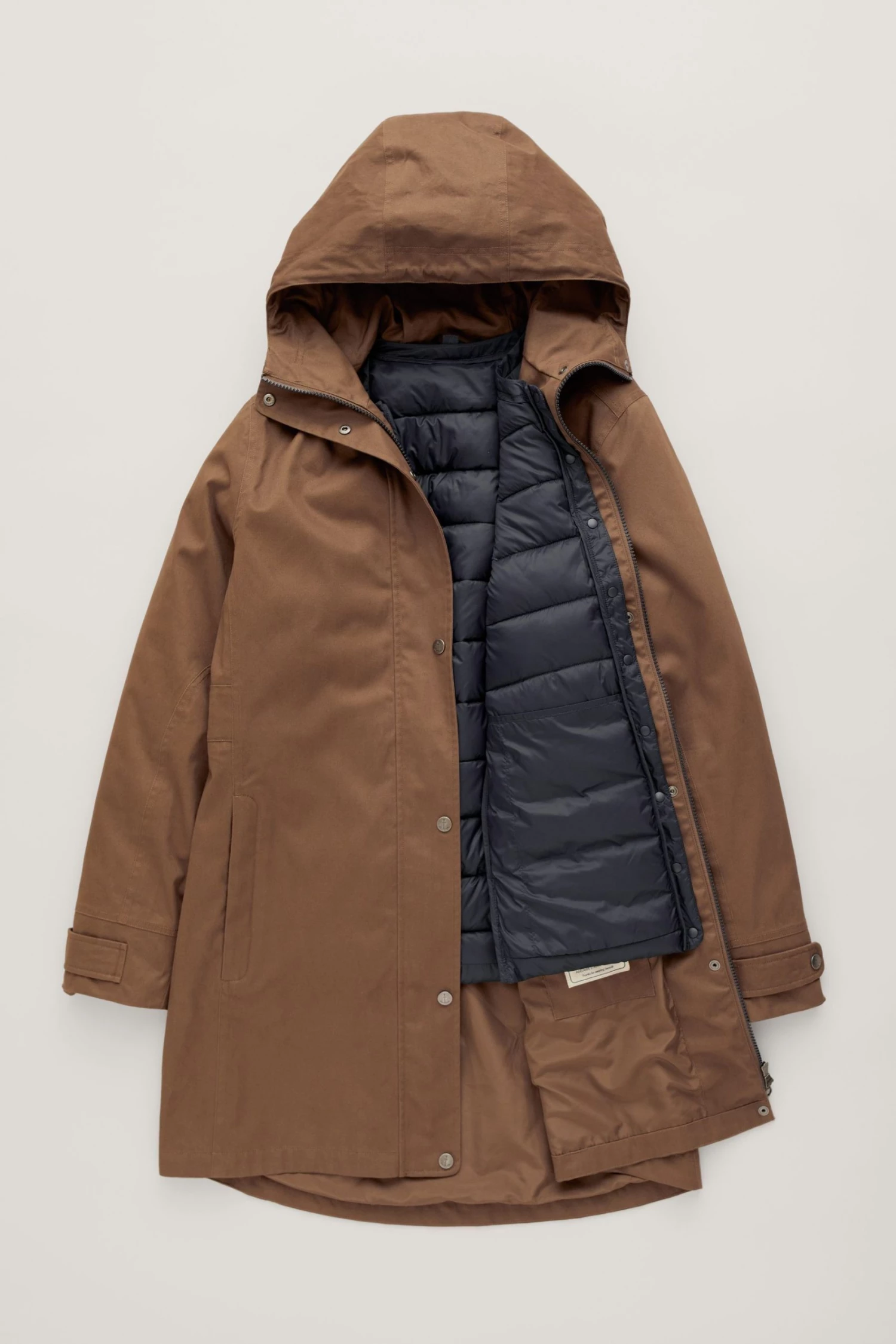 Seasalt Cornwall Brown Millook 3 Season Coat 6 Seasalt Cornwall Brown Millook 3 Season Coat - Image 6