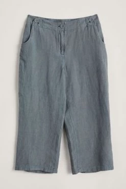 Seasalt Grey Straight Leg Brawn Point Croppped Trousers -Cheap Seasalt Store unnamed file 514