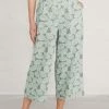Seasalt Green Wide Leg Peaceful Haven Culotte Trousers
