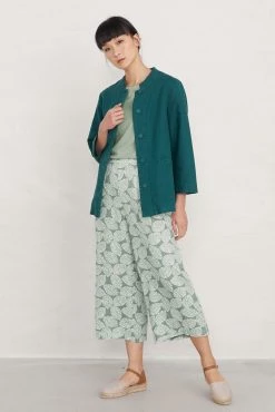 Seasalt Green Wide Leg Peaceful Haven Culotte Trousers -Cheap Seasalt Store unnamed file 535 scaled