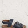 Seasalt Cornwall Blue Leather Saints Way Sandals