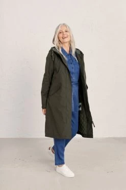 Seasalt Cornwall Petite Green High Water Coat -Cheap Seasalt Store unnamed file 576