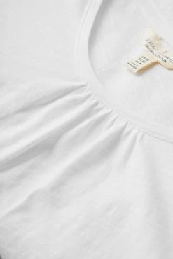 Seasalt Cornwall White Short Sleeve Siren Song Top -Cheap Seasalt Store unnamed file 581 scaled