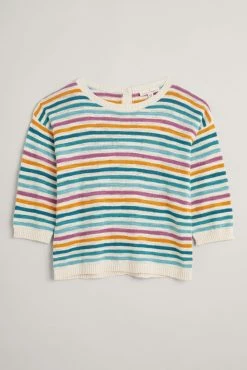 Seasalt Cornwall Natural Striped Knavock Jumper -Cheap Seasalt Store unnamed file 586 scaled