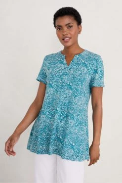 Seasalt Cornwall Blue Risso Top