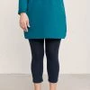 Seasalt Blue Organic Cotton Charming Cropped Leggings